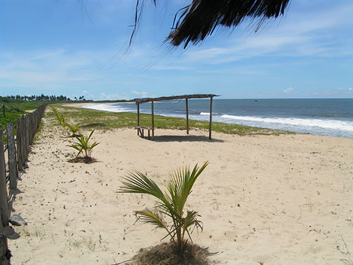 Terreno à Beira-Mar em Guaiú
