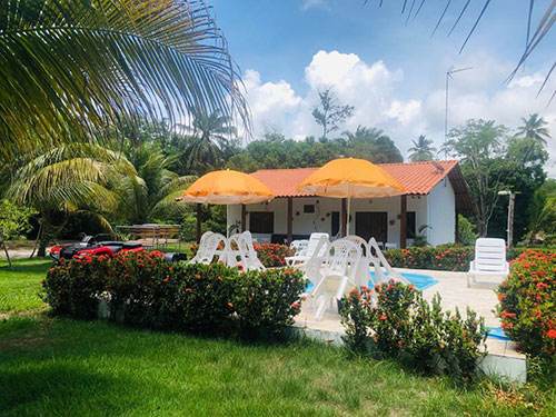 Morro de São Paulo - Casa 3/4 em Garapuá