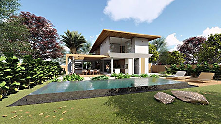 Nova Casa de Luxo em Condomínio em Desenvolvimento