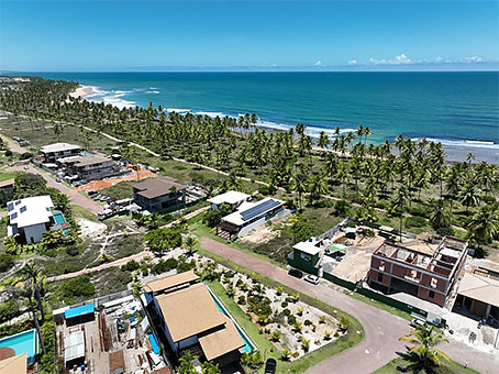 Lote Habitacional Num Condomínio à Beira da Praia